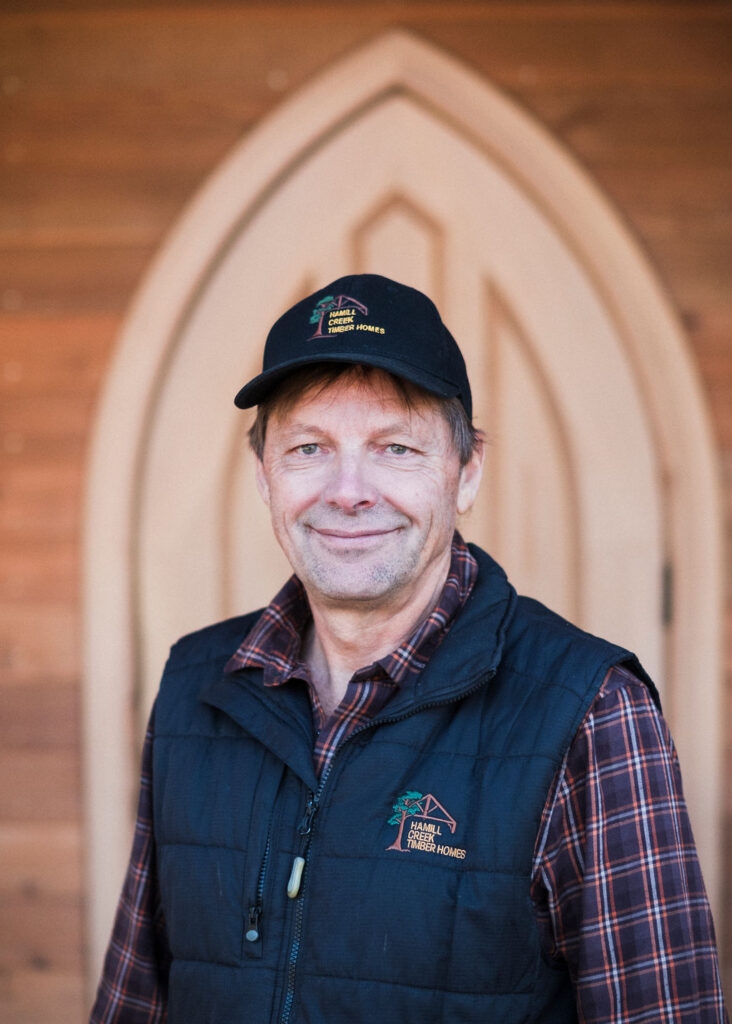 Hamill Creek Timber Homes Founder Dwight Smith