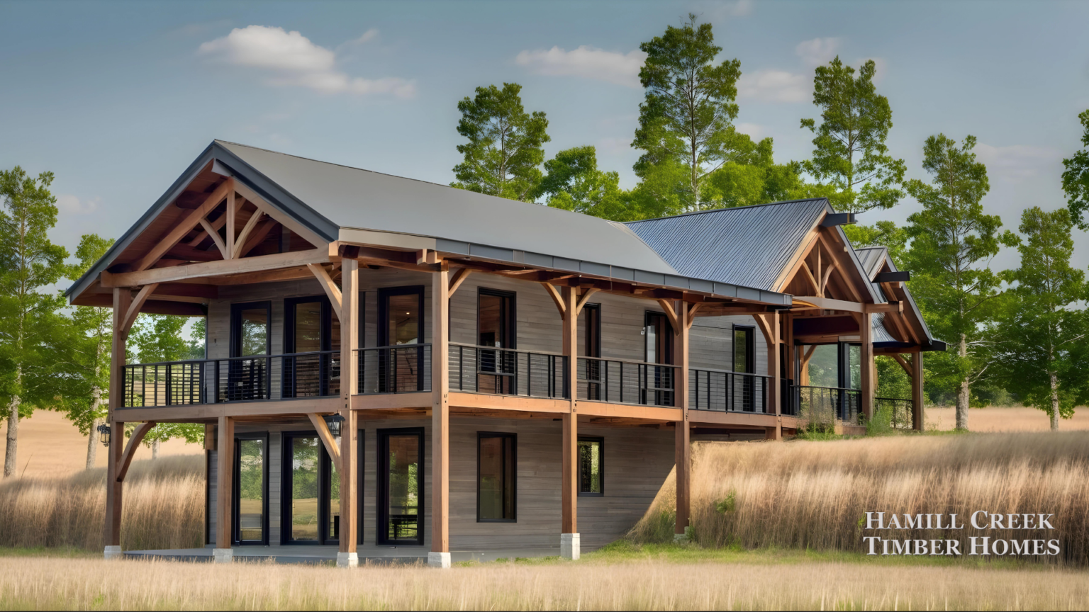 Cozy Small Timber Frame Home Plan: Appledale Cottage